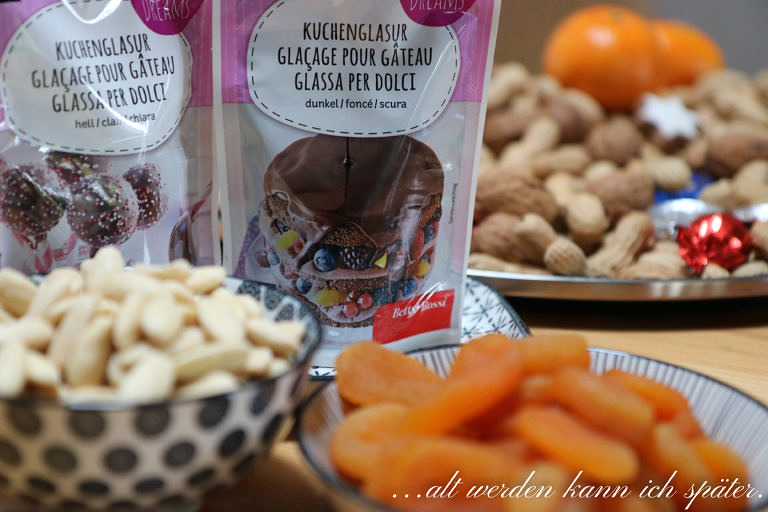 Aprikosenkonfekt – …alt werden kann ich später.